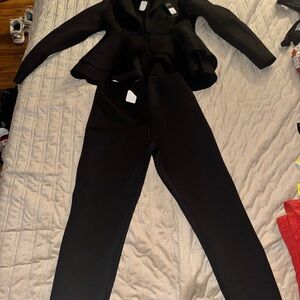 Fashion Nova Black Pantsuit